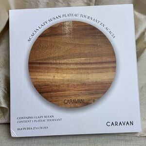 Caravan Acacia wood Lazy Susan